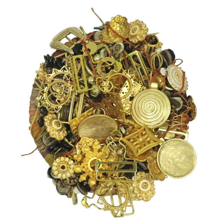 Buttons Jewels Beads #107, 2024 by Maria Alcantara