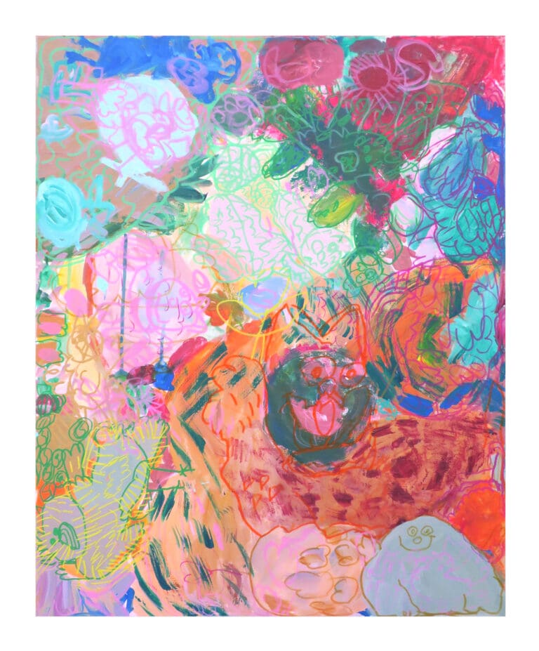 A Tropical Forest, 2025, by artist, Gisela Montalvo