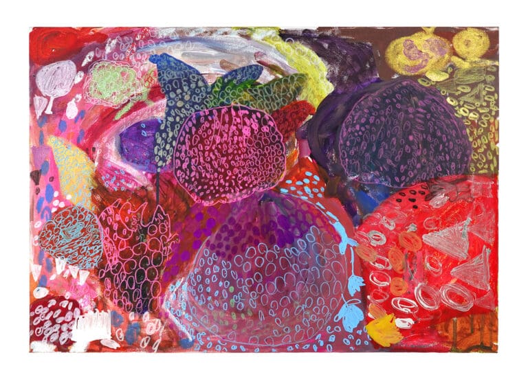 Fruits, 2024, by artist, Gisela Montalvo