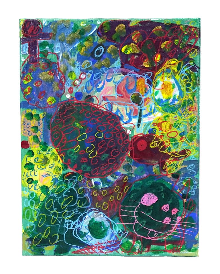 Jelly Fishes, 2024, by artist, Gisela Montalvo