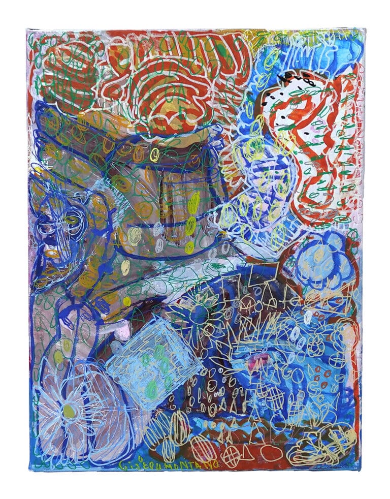 Map, 2024, by artist, Gisela Montalvo