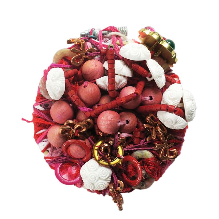 Buttons Jewels Beads #30, 2023, by artist, Maria Alcantara