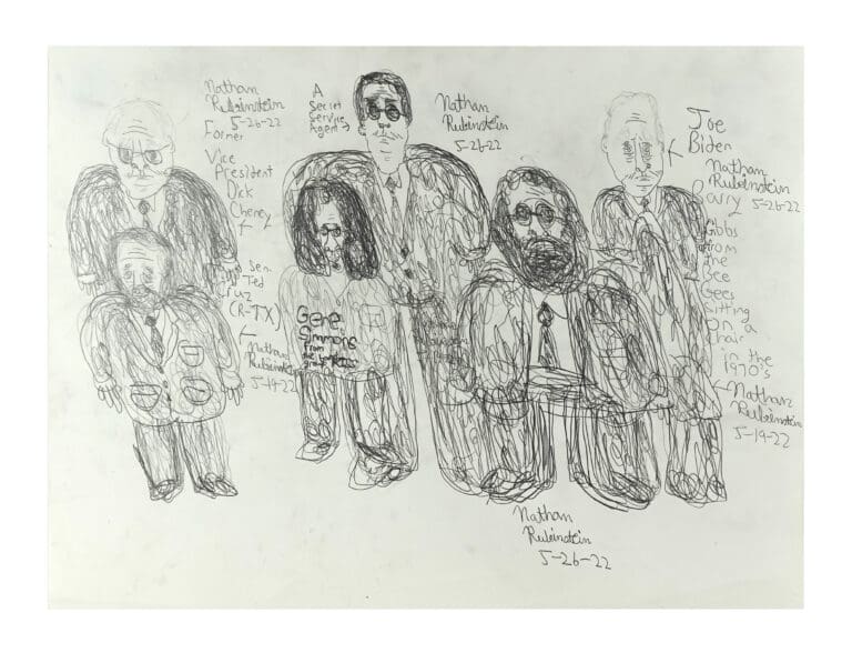 Untitled, by artist, Nathan Rubenstein, 2022