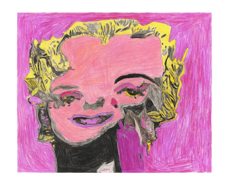 Rendition of Andy Warhol
