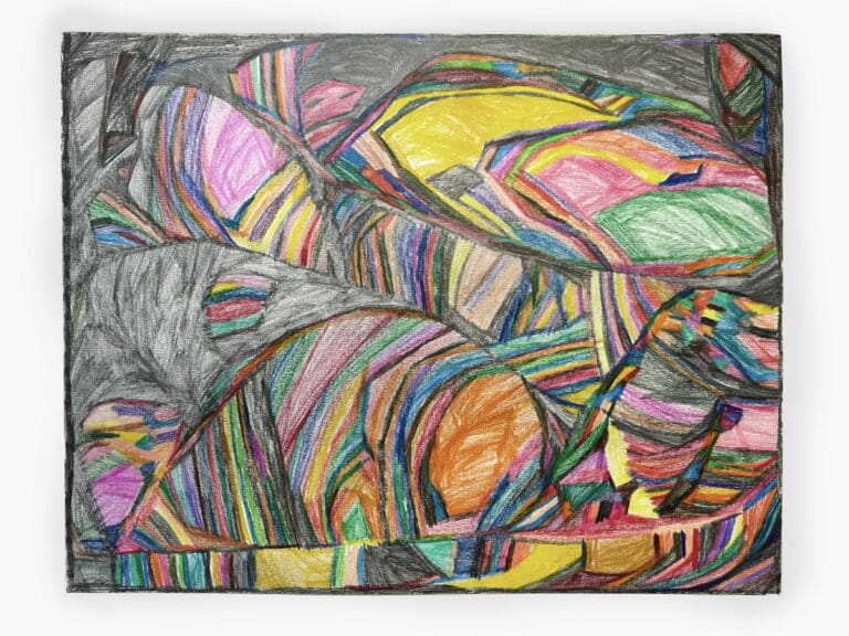 Untitled (Waterfalls Series) created by Teresa Harris in 2022