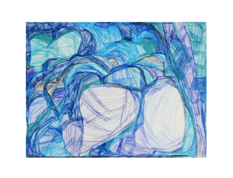 Untitled (Waterfalls Series), 2024, by artist, Teresa Harris