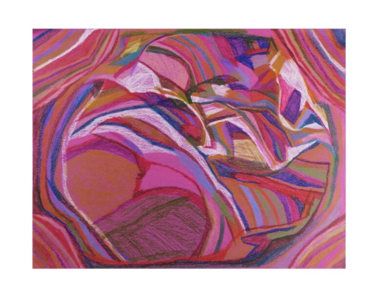Untitled (Waterfalls Series) created by Teresa Harris in 2022