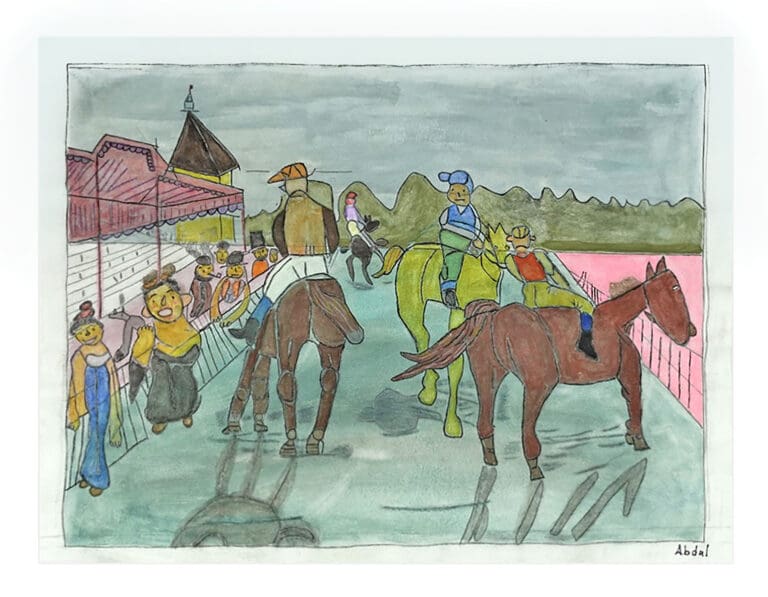 Unitled, N.D., by artist, Abdul Greene