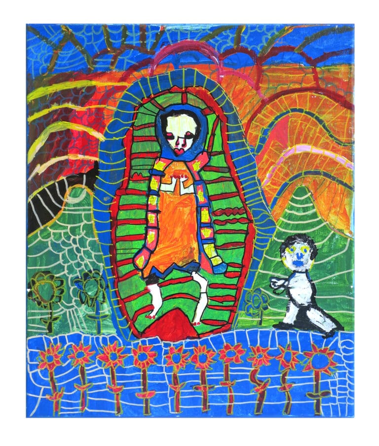 Our Lady Of Guadalupe, 2024, by artist Eddie Carella