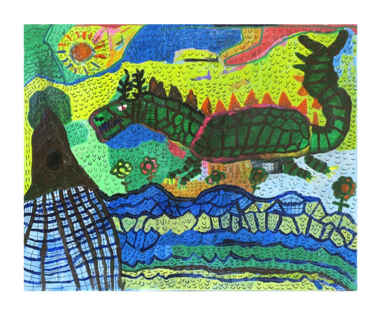 Tiamat Dragon Goddess The Mother Of The Dragons, 2024, by artist Eddie Carella