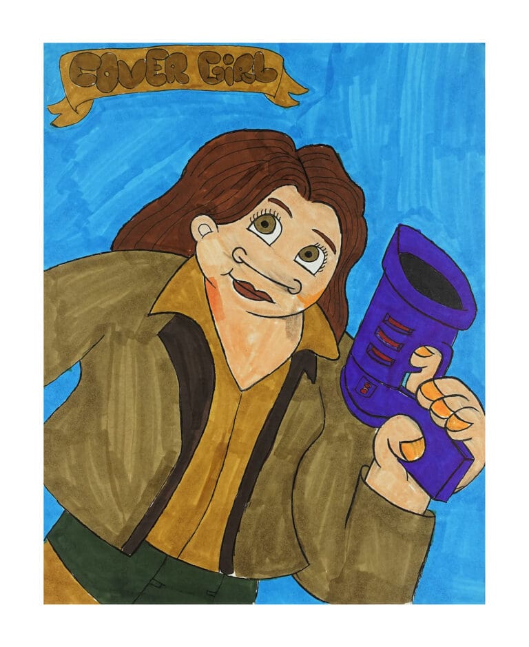 Cover Girl, 2025 by artist, Edward Velez