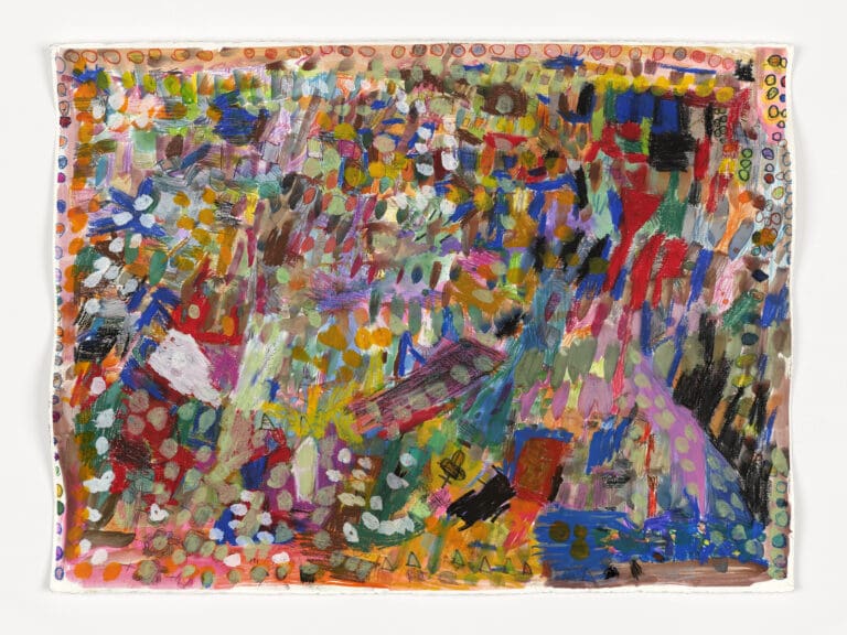 Red Blue Yellow, 2024 by artist, Frances Riordan