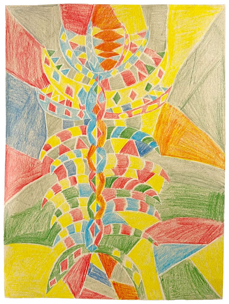 Colorful Beetle (#4), 2019, by artist, Jeremy Gonzalez