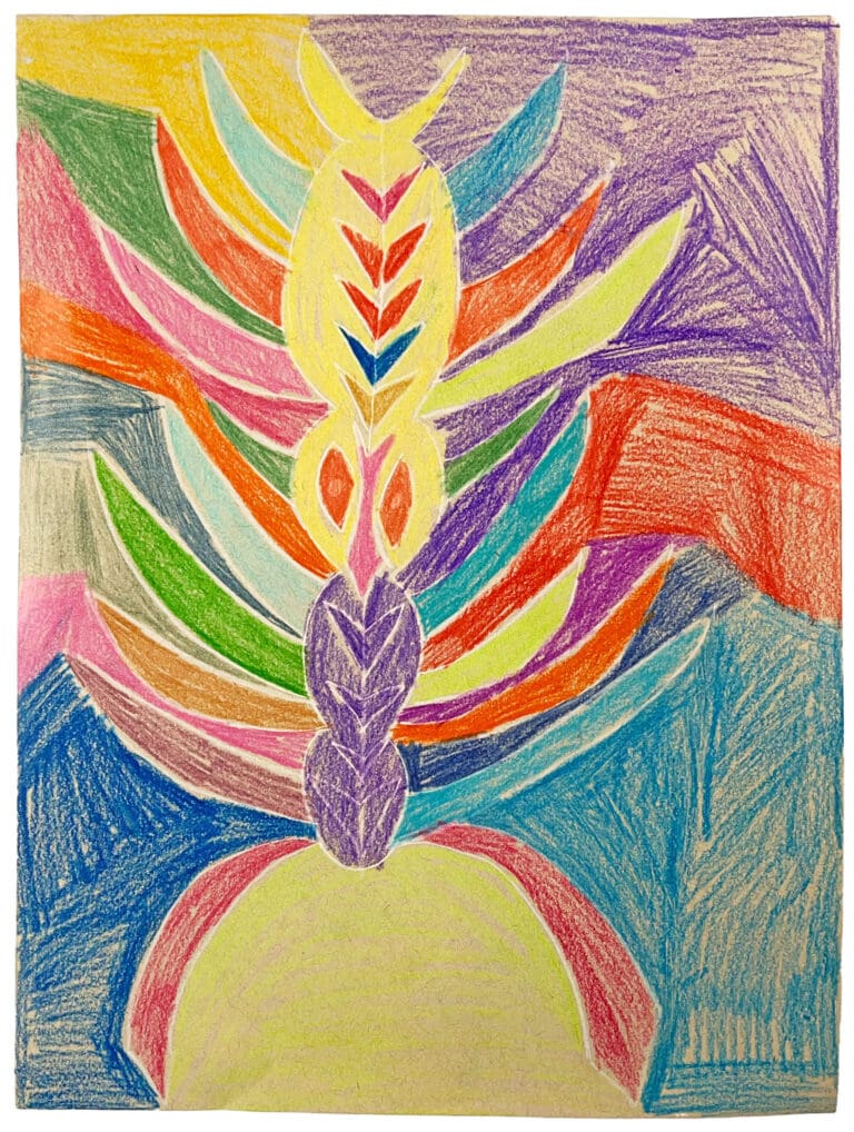 Colorful Beetle (#2), 2019, by artist, Jeremy Gonzalez