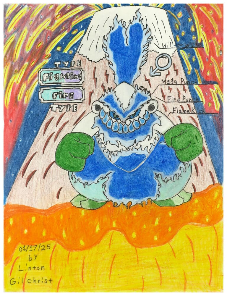 Firiyama, 2025, by artist, Linton Gilchrist