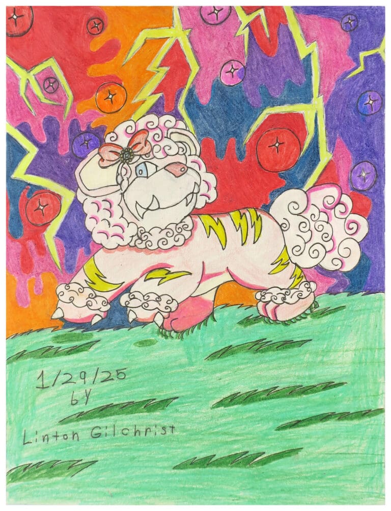 Flowlithe, 2025, by artist, Linton Gilchrist