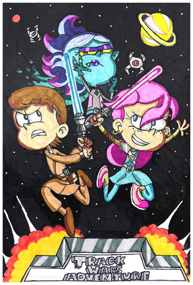 Track Wars Adventure, 2025 by artist, Linton Gilchrist