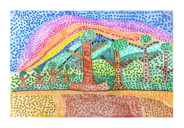 Autumn Is Coming, 2024, by artist, Majolyn Nunez