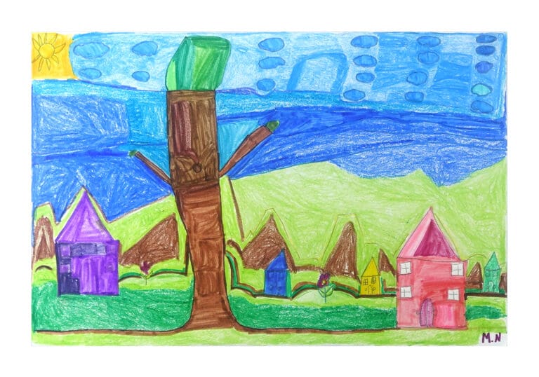 Beautiful Nature, 2024, by artist, Majolyn Nunez