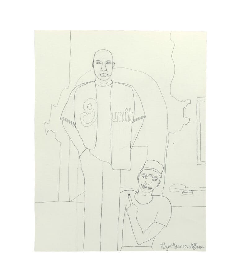 Death Row Gang, 2026 by artist, Marcus McGann