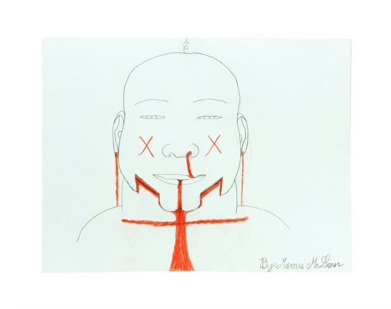 Jaw Damage, 2026 by artist, Marcus McGann