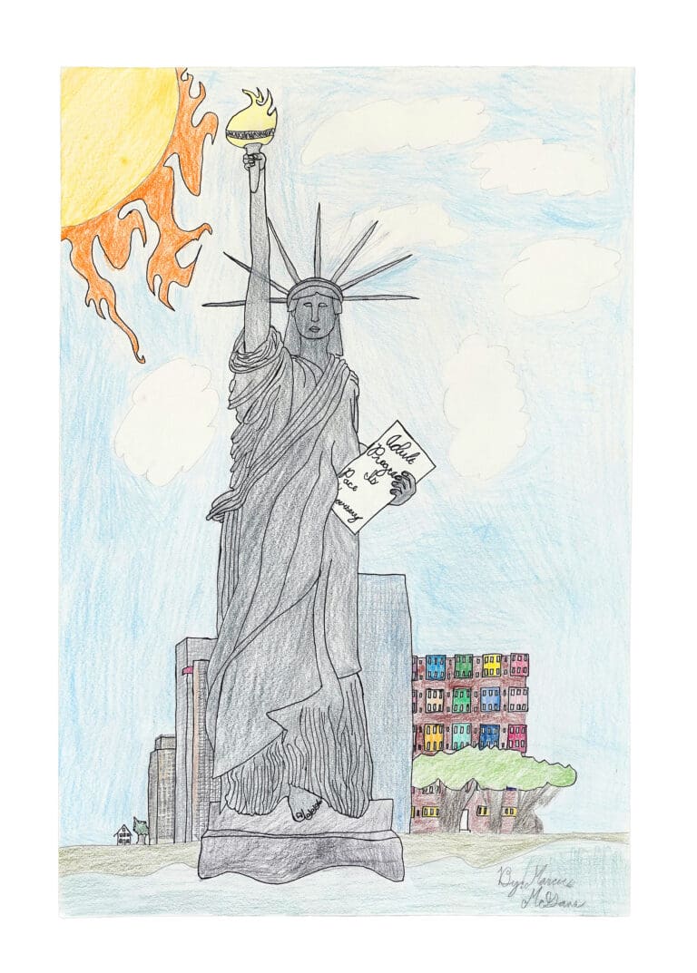 The Statue Of Liberty, N.D., by artist, Marcus McGann