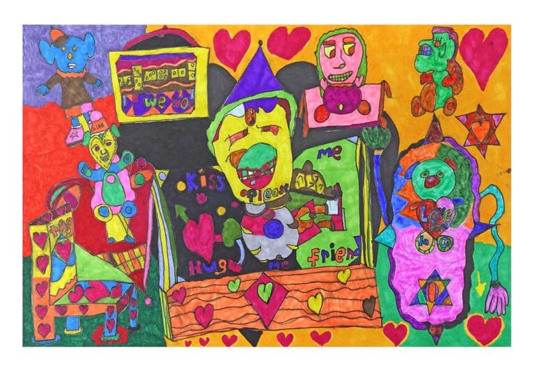 Sunny Sky, 2025, by artist, Ray Lezcano