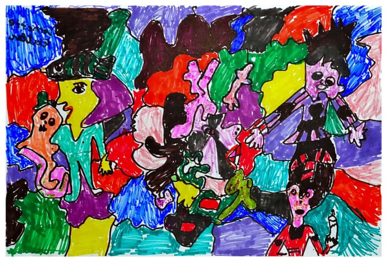 Can We All Get Along, 2025, by Vernette Walker