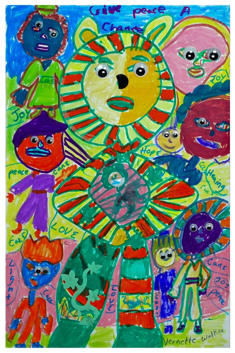 Face The World, 2025 by Vernette Walker