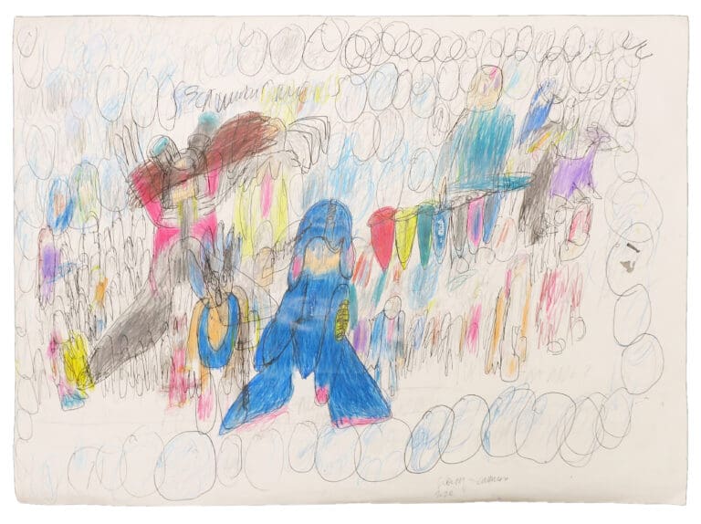 Untitled (Cartoon Characters Series), 2022 by Kevin Caamano