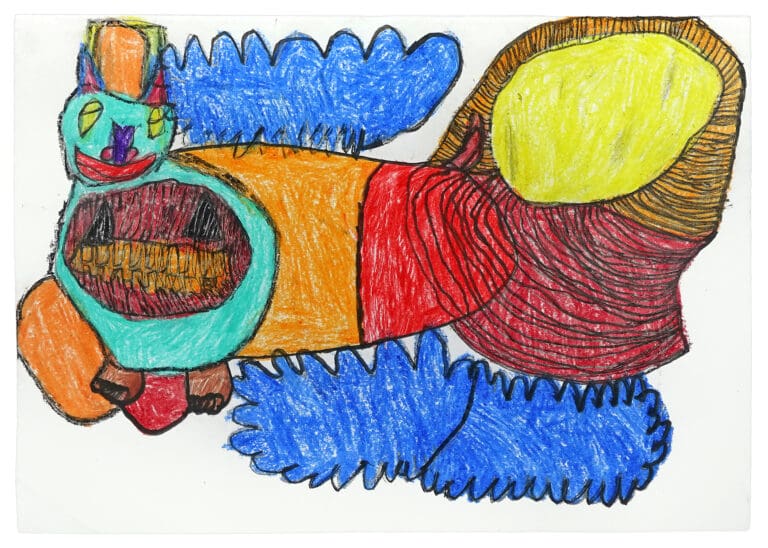 Cat In The Hut, 2024 by Joel Ortiz