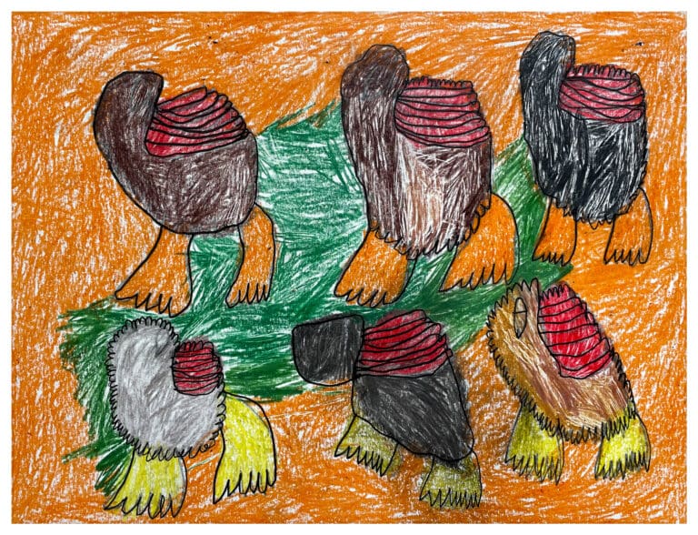 Chickens, 2025 by Joel Ortiz