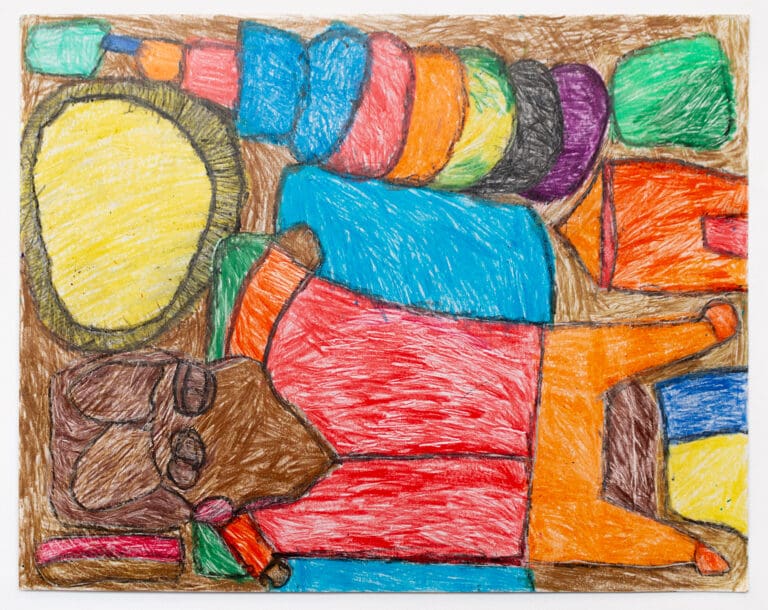 Person with Toy, 2025 by Joel Ortiz