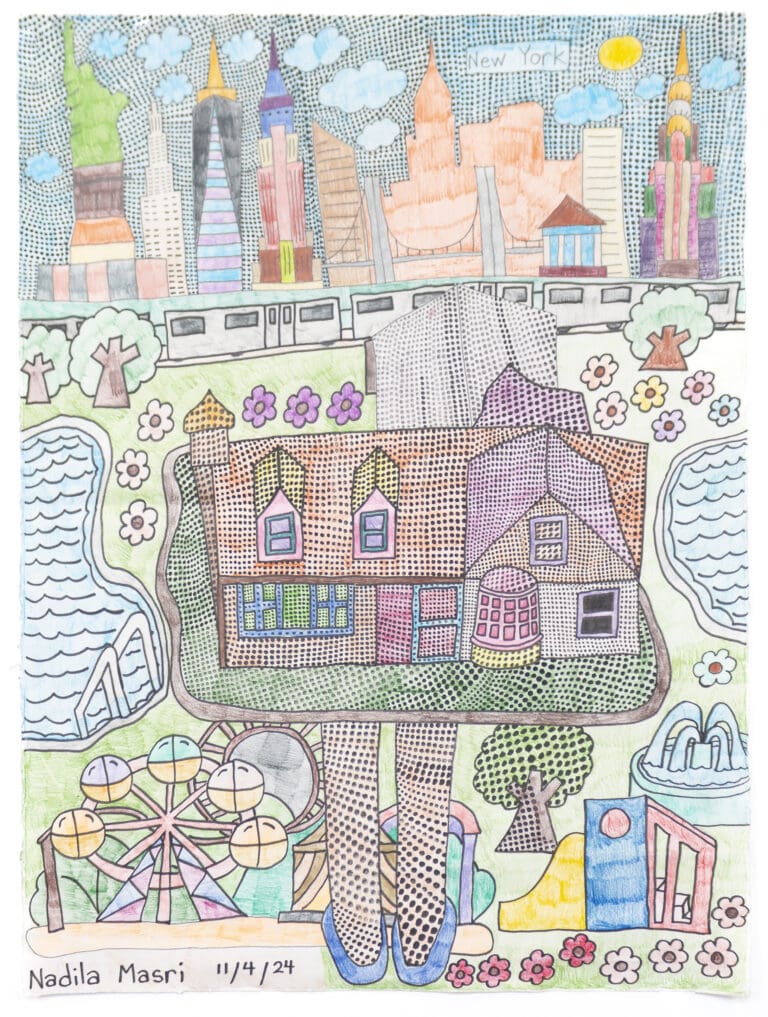 My Home New York City, 2024 by Nadila Masri