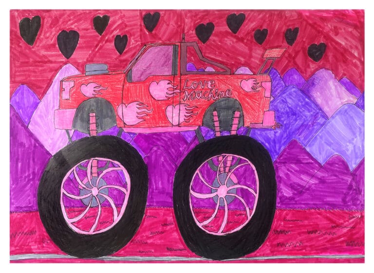 Love Machine (Monster Truck Series), 2025 by Quashie Tagoe