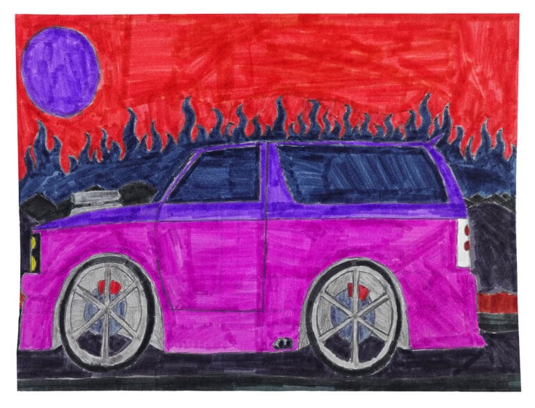 Untitled (Monster Truck Series), 2025 by Quashie Tagoe