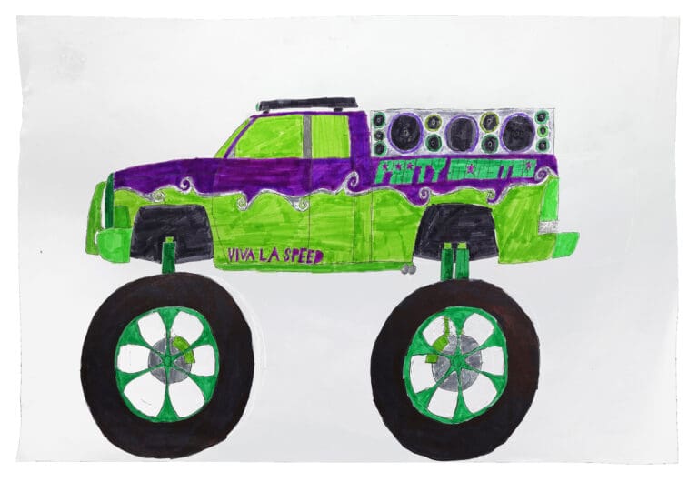 Viva La Speed Party Monster (Monster Truck Series), 2026 by Quashie Tagoe