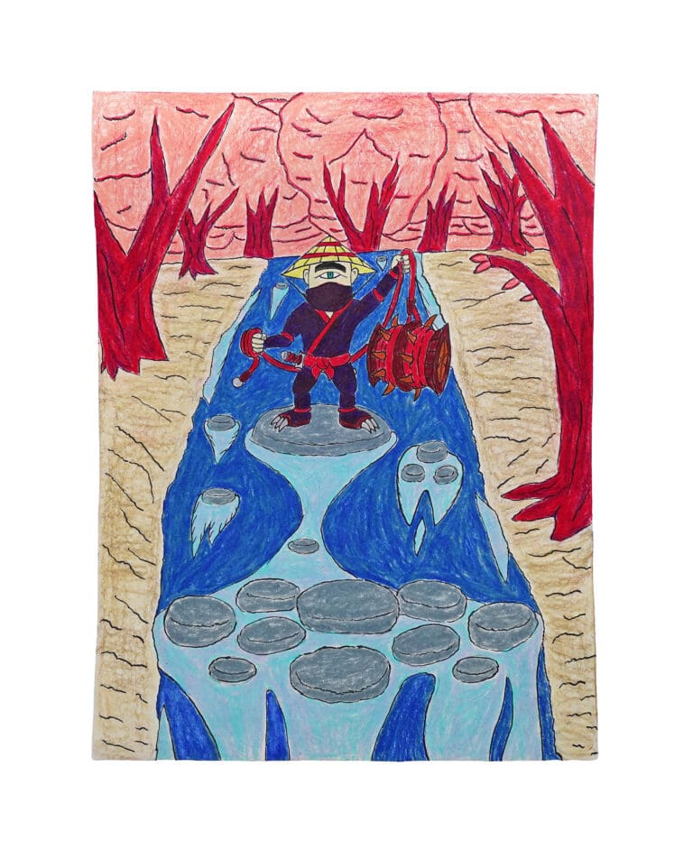 HtotSune-Kozo The Little Cyclopean Yokai from Japanese Folklore, 2026 by artist, Adam Cedeno