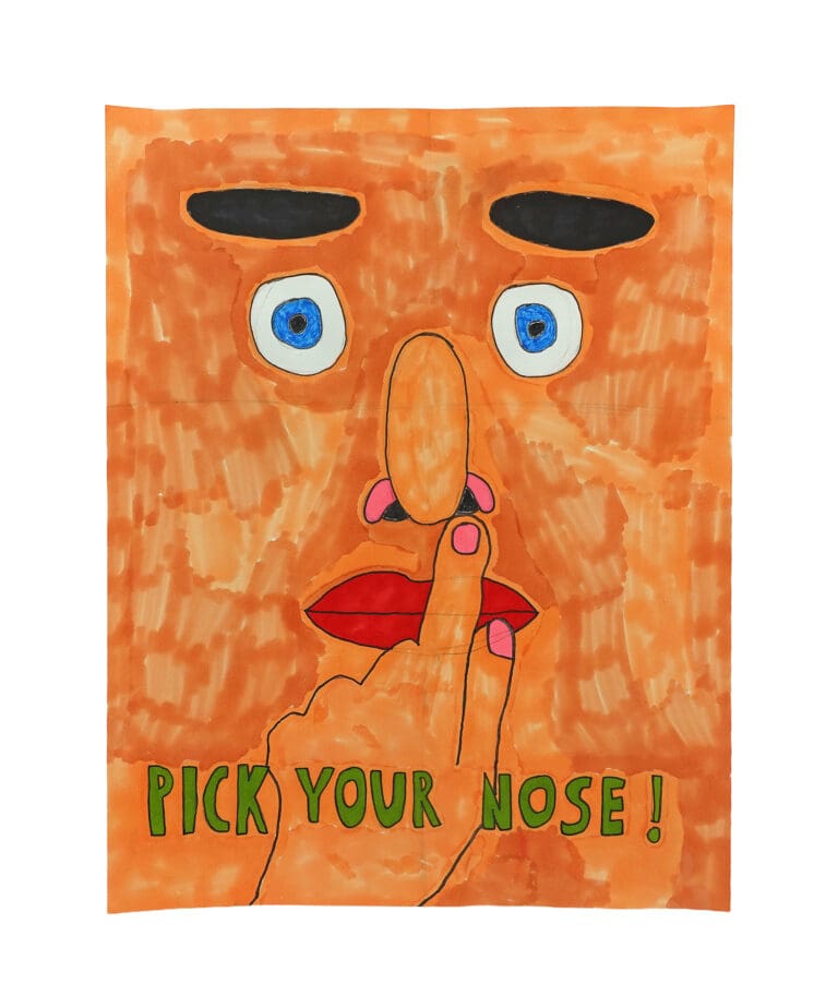 Pick Your Nose!,2026 by Gregory Baginski