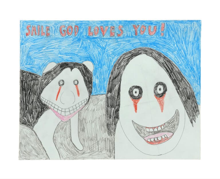 Smile God Loves You, 2026 by Gregory Baginski